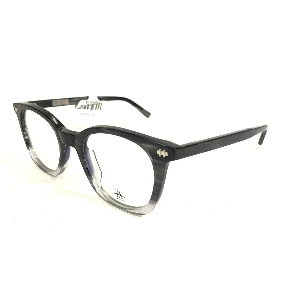 Penguin Eyeglasses Frames THE LOCKE RK Black Gray Arnel Johnny Depp 49-21-140